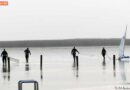 Bgld: Zwei Eissegler im Neusiedlersee eingebrochen