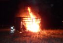 Nö: LKW Brand in Brunn an der Wild