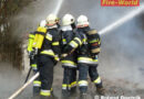 Ktn: Gebäudevollbrand in Feistritz -> 8 Wehren im Einsatz