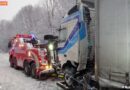 Sbg: 300 Liter Diesel bei Lkw-Unfall auf der A10 ausgetreten