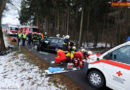 Oö: Pkw Unfall mit Schwerverletztem
