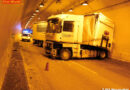 Stmk: Lkw Unfall im Spitaler Tunnel