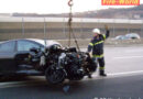 Nö: Bergung eines Unfallfahrzeuges auf der A1 in Neulengbach