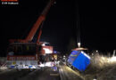 Oö: Bergung eines Lkw-Zuges in Schlierbach