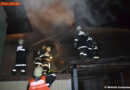 Oö: 13 Feuerwehren bei Wohnhausbrand im Einsatz