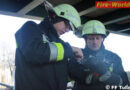 Nö: Feuerwehr Tulln rettet unterhalb einer Brücke eine Taube