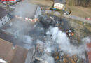 Oö: Feuerwehr rettet bei -8 Grad 60 Tiere aus brennendem Stall in Brunnenthal