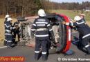 Stmk: Verletzter bei Pkw-Überschlag bei Grabersdorf bei Gnas