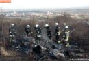 Nö: Verunfallter Sportwagen fängt Feuer und löst Flächenbrand aus