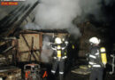 Stmk: 66 Feuerwehrleute bei Schuppenbrand in Krieglach eingesetzt