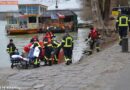 Oö: Personenrettung aus dem Inn in Schärding