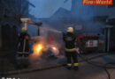 Tirol: Abermals Feuer in Schwaz: Brennende Wertstoffsammelinsel