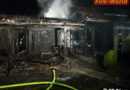 Oö: Brand eines Gartenhauses in Steyr