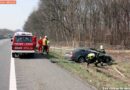 Nö: Drei Fahrzeuge verunfallen auf der S5