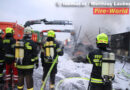 Oö: Vollbrand eines Sattelschleppers auf der A25 bei Weißkirchen