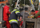Stmk: Personenrettung aus offenem Grab auf Friedhof in Wies