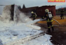 Oö: Aufenthaltscontainer und Schrott in Aurolzmünster in Brand geraten