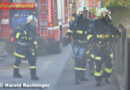 Oö: Brandübung im Abbruchhaus