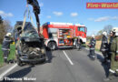 Stmk: Zwei Verletzte bei Pkw-Unfall in Leitersdorf