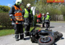 Bgld: Biker bei Kollision mit Pkw in Pinkafeld verletzt