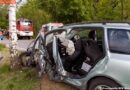 Nö: Frontalcrash mit 2 eingeklemmten Personen auf der LB18