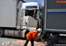 Deutschland: Lkw Unfall auf der BAB 5 verursacht hohen Schaden