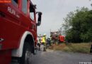 Nö: Alarmierter Fahrzeugbrand war ein Traktorunfall