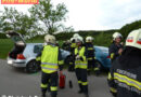 Nö: Verkehrsunfall mit eingeklemmter Person