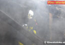 Nö: Dachstuhlbrand in Gloggnitz