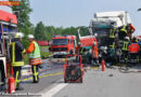 Deutschland: Feuerwehr rettet niederländischen Trucker aus brennendem Lkw