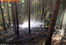 Oö: Waldbrand in Hagenberg