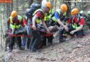 Ktn: Feuerwehr und Bergrettung bei Waldbrandübung in Waidegg