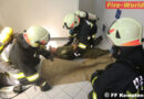 Oö: Feuerwehren üben in Volksschule in Kematen am Innbach