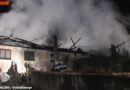 Stmk: 150 Mann kämpfen gegen Großbrand in Kirchenlandl