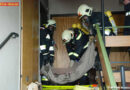 Nö: Schwierige Suche nach vermisster Person bei Wohnungsbrand – Gerettet!