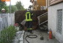 Nö: Brennender Gartenzaun beschäftigt Feuerwehr