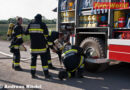 Nö: Brand in Abfallentsorgungsunternehmen in Münchendorf -> 5 Wehren im Einsatz