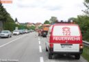 Oö: Massiver Ol- Austritt bei einem LKW auf der B120a bei Ohlsdorf