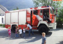 T: Feuerwehr bei der Themenwoche der Spielgruppe „Bärenhöhle“