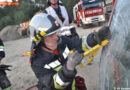T: Gemeinschaftsübung der Feuerwehren Sautens und Ötzerau