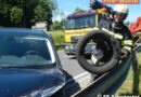 Oö: Unfalleinsatz auf der B 145 in Altmünster