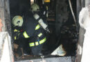 Oö: Massiver Wohnungsbrand im 3. OG einer Wohnanlage in Asten