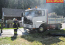 Oö: Lkw Brand in Eberstalzell
