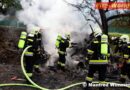 Nö: Gartenhütte in Krems stand in Vollbrand