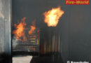 Stmk: Brandübungscontainer für die Feuerwehren des BFV Mürzzuschlag