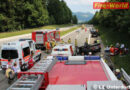 Sbg: Überschlag zweier Pkw auf der A1 bei Thalgau