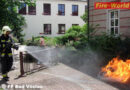 Nö: Sonntäglicher Mistkübelbrand in Bad Vöslau
