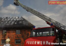 Oö: Alarmstufe 3 bei Großbrand in Waldneukirchen