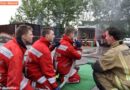 Nö: Wiener Neudorfer Feuerwehrmänner trainieren im Feuer