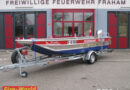 Oö: FF Fraham segnet neues Rettungsboot